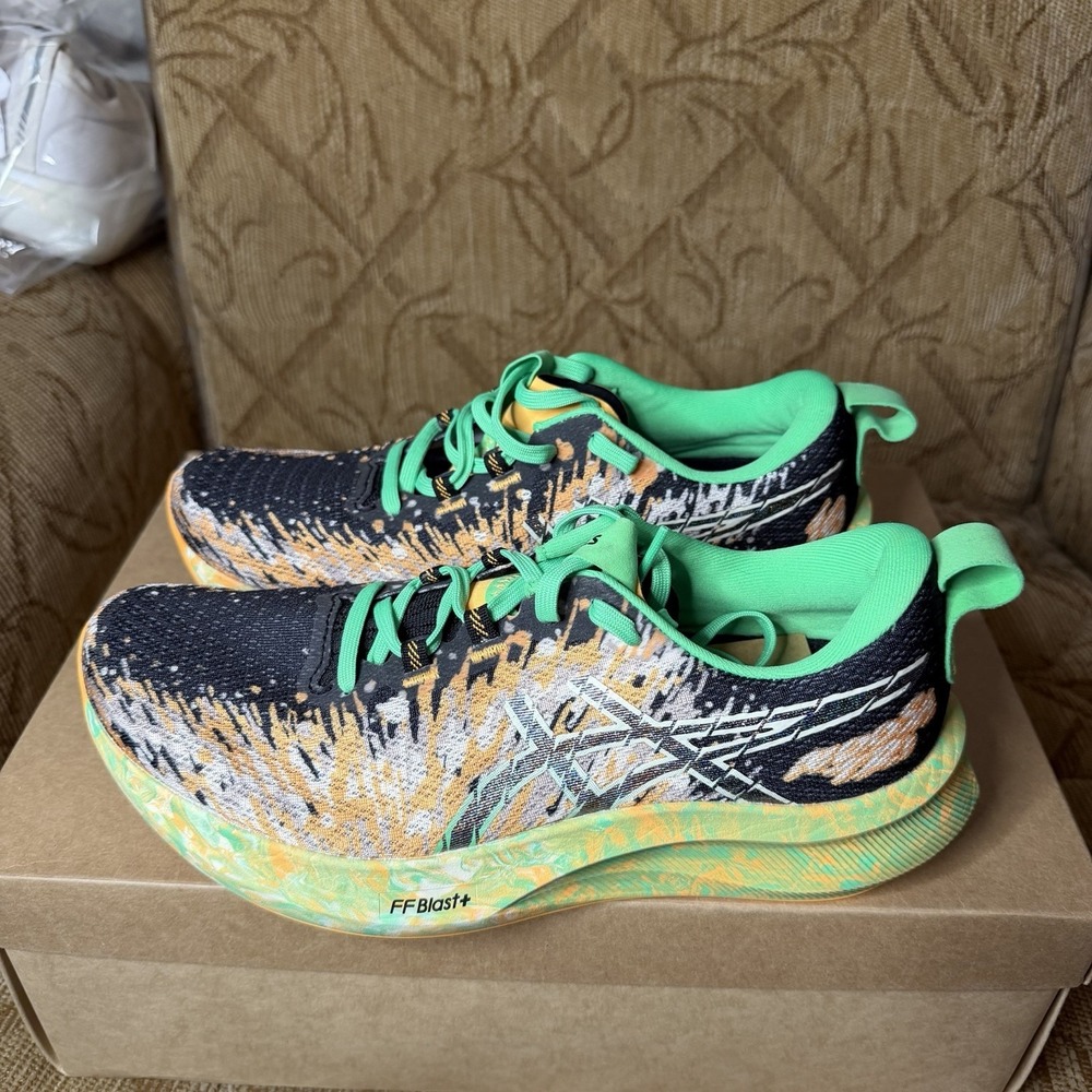 Asics Noosa Tri 16 Running Sport Athletic Shoes 1011B872-002 Green Men's 7.5
